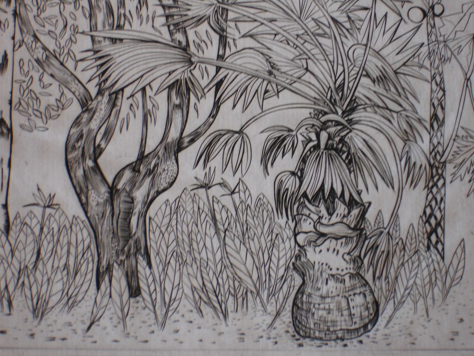 African Flora Detail